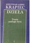 Dzieła. Teoria analogii bytu