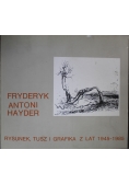 Fryderyk Antoni Hayder Rysunek tusz i grafika z lat 1945 do 1985