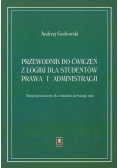 Przewodnik do ćwiczeń z logiki dla studentów prawa i administracji