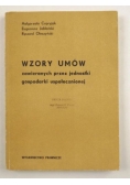 Cupryjak Małgorzata - Wzory umów zawieranych przez jednostki gospodarki uspołecznionej