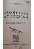 Geometrja wykreślna, 1922r.