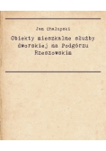 Obiekty mieszkalne służby dworskiej na Podgórzu Rzeszowskim