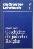 Geschichte der Judischen Religion