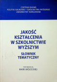 Jakość kształcenia w szkolnictwie wyższym