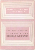 Biologiczne koncepcje zachowania