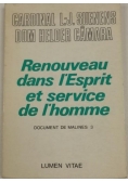 Renouveau dans l'Esprit et service de l'homme