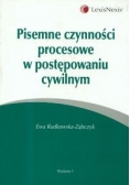 Pisemne czynności procesowe w postępowaniu cywilnym