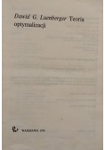 Teoria optymalizacji