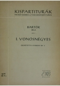 I Vonósnegyes. Quartetto D'Archi No 1