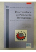 Polscy posłowie do Parlamentu Europejskiego