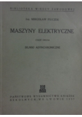 Maszyny elektryczne, 1937 r.