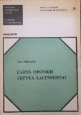 Zarys historii języka łacińskiego