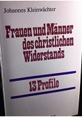 Frauen und Männer des christlichen Widerstands