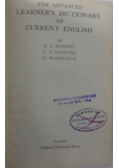 The advanced learner's dictionary of current english
