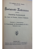 Świętość Zakonna, 1936 r.