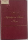 Najświętsza Panna Maryja, 1934 r.