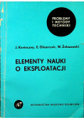 Elementy nauki o eksploatacji