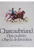Chateaubriand – Opis podróży z Paryża do Jerozolimy