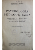 Psychologja Pedagogiczna 1930 r