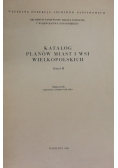 Katalog planów miast i wsi wielkopolskich