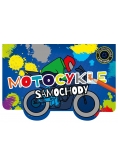 Kolorowanka z wykrojnikiem Motocykle i samochody