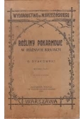 Rośliny pokarmowe w różnych krajach, 1928r