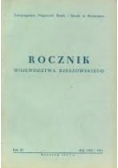 Rocznik Województwa Rzeszowskiego. Rok III, rok 1960 i 1961