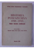Historia powszechna 1918-1945