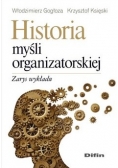 Historia myśli organizatorskiej