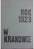 Rok 1923 w Krakowie