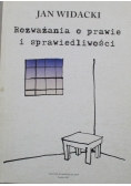 Rozważania o prawie i sprawiedliwości