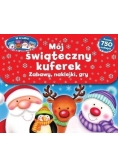 Mój świąteczny kuferek. Zabawy, naklejki, gry