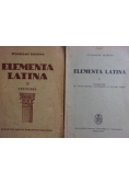 Elementa Latina tom I-III 1949/1950 r.