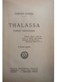 Thalassa powieść współczesna, 1917r.