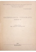 Technologia typografii