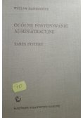 Ogólne postępowanie administracyjne