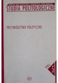 Studia politologiczne. Przywództwo polityczne