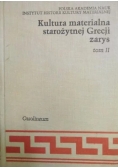 Kultura materialna starożytnej Grecji zarys, Tom II