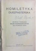 Homiletyka duszpasterska, 1935r.