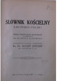 Słownik kościelny łacińsko-polski, 1948 r.
