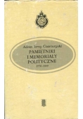 Pamiętnik i memoriały polityczne