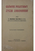 Główne podstawy życia zakonnego, 1927 r.