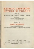 Katalog zabytków sztuki w Polsce. Tom VII, zeszyt 14