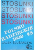 Stosunki Polsko-Radzieckie 1939-45