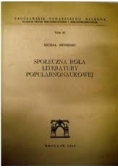 Społeczna rola literatury popularnonaukowej