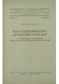 Ruch uzdrowiskowo letniskowy w Polsce
