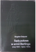 Sądy polowe w armii Berlinga (maj 1943-lipiec 1944)