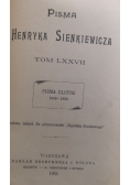 Pisma Henryka Sienkiewicza Tom LXXVII, 1905 r.
