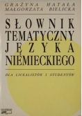 Słownik tematyczny języka niemieckiego