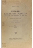 Historja literatury polskiej, t. I, 1926 r.